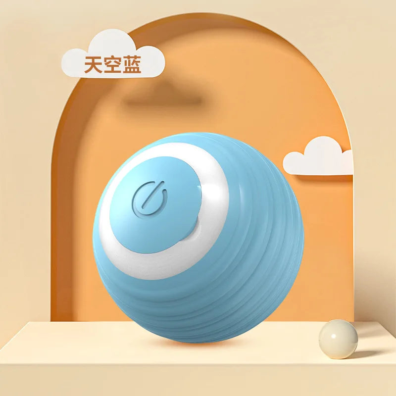 Smart Interactive Rolling Cat Ball - Automatic Electronic Toy for Indoor Fun
