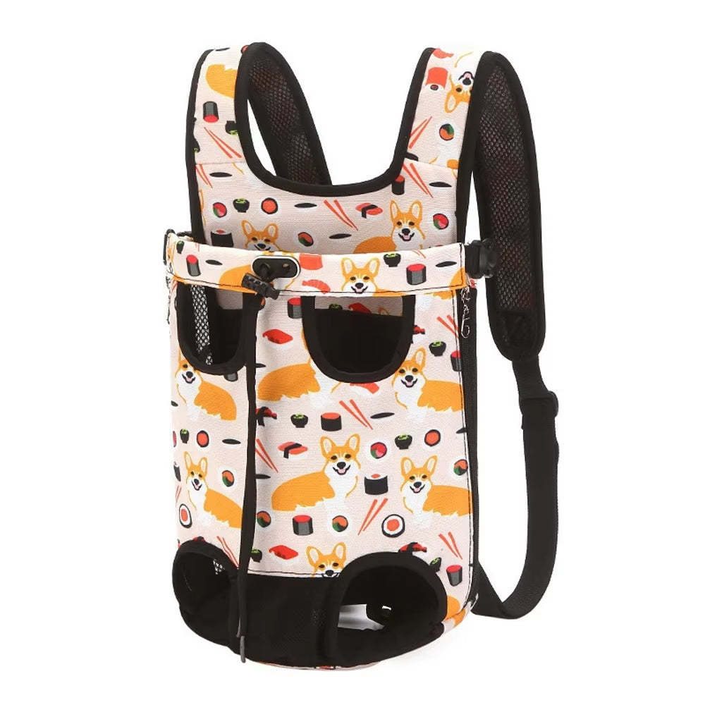 Versatile Adjustable Cat & Dog Carrier Backpack - Perfect for Outdoor Travel, Camping, and Hiking!