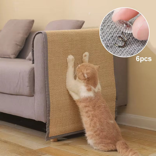 Ultimate Cat Scratch Sofa Protector - Durable Scratch Board & Paw Sharpening Mat for Happy Cats