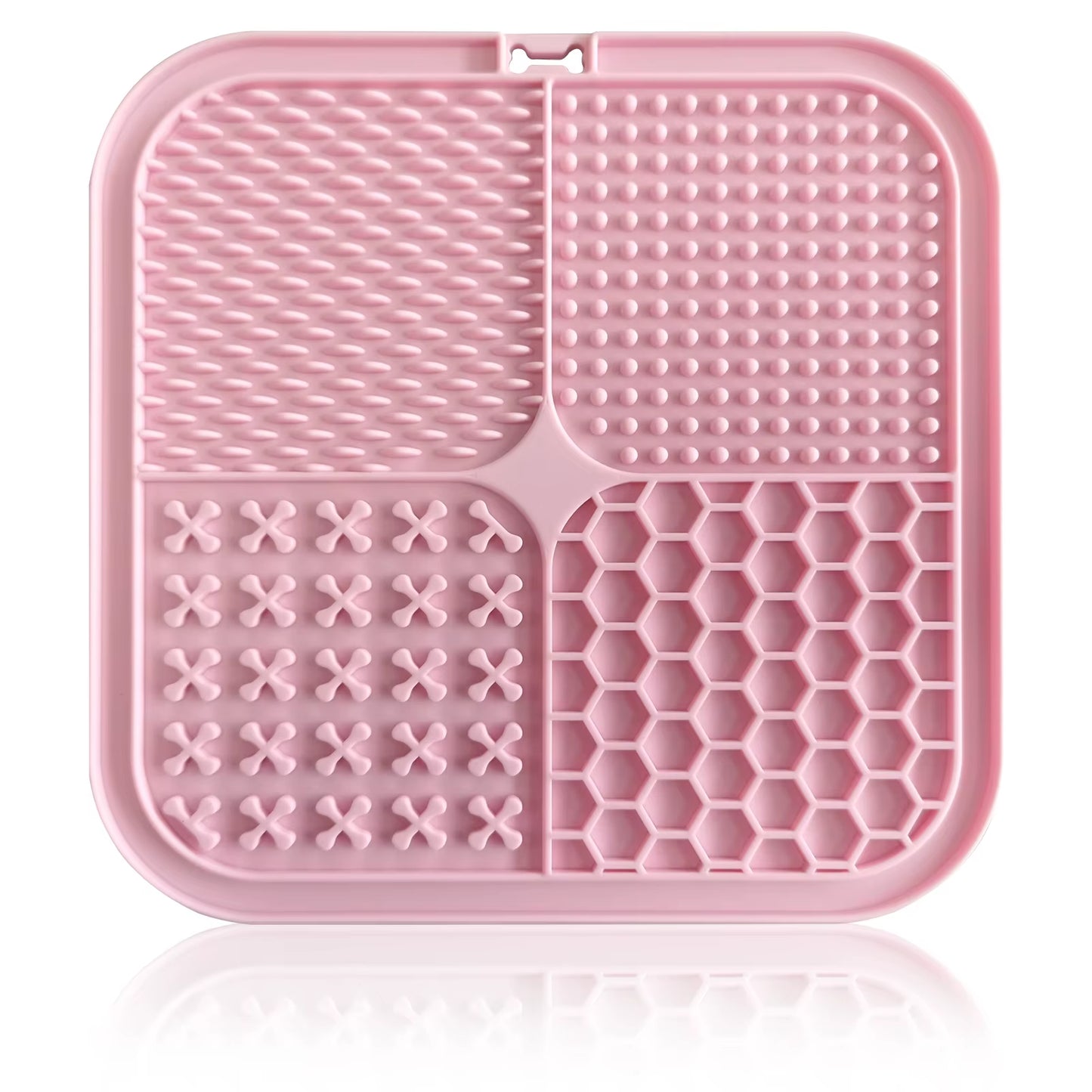 Suction Cup Dog Lick Mat - Anxiety Relief & Slow Feeder for Dogs and Cats - Perfect for Food, Yogurt, and Peanut Butter