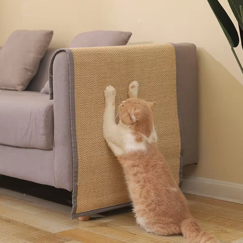 Ultimate Cat Scratch Sofa Protector - Durable Scratch Board & Paw Sharpening Mat for Happy Cats