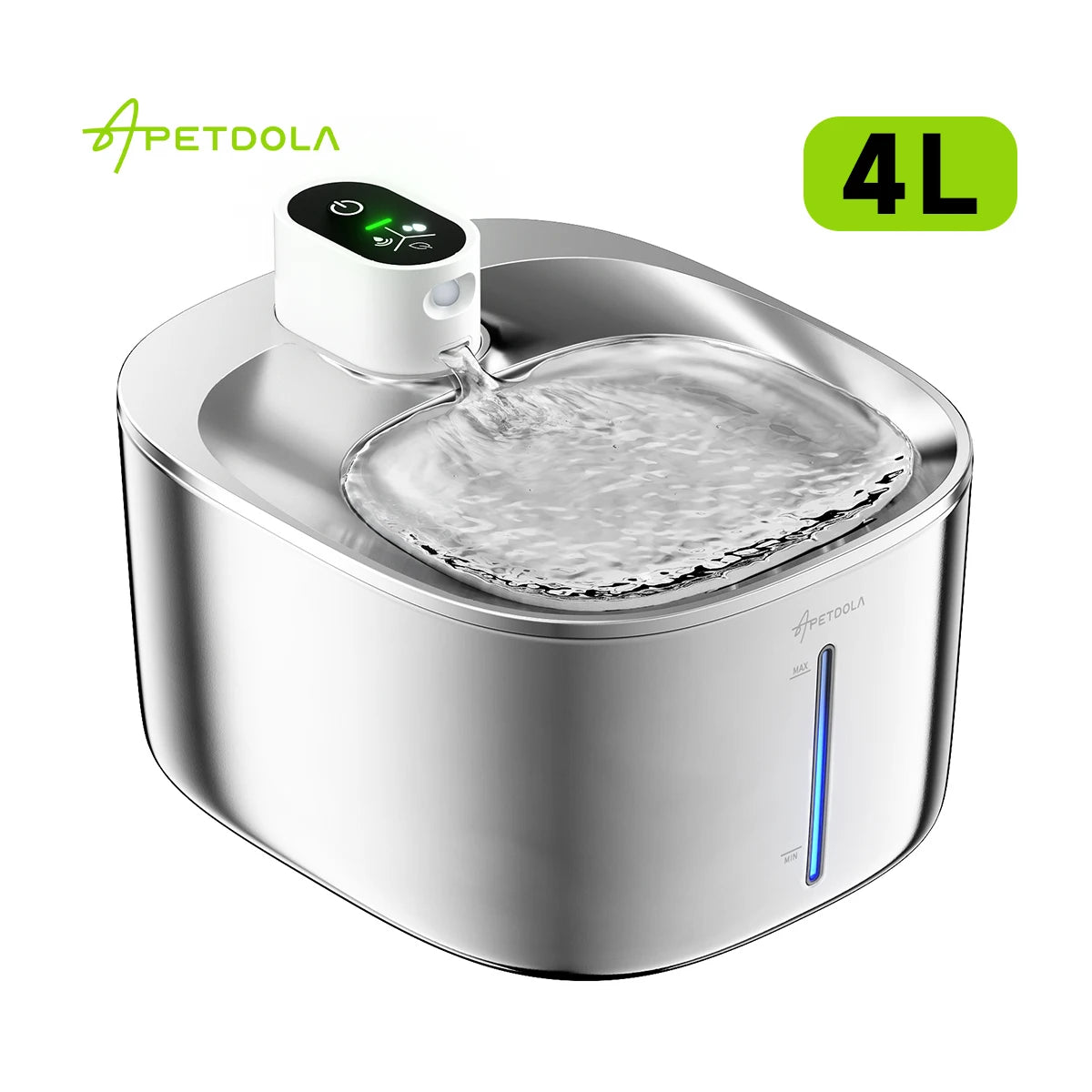 4L Automatic Wireless Cat & Dog Water Fountain - Smart Sensor Pet Dispenser for Fresh Hydration