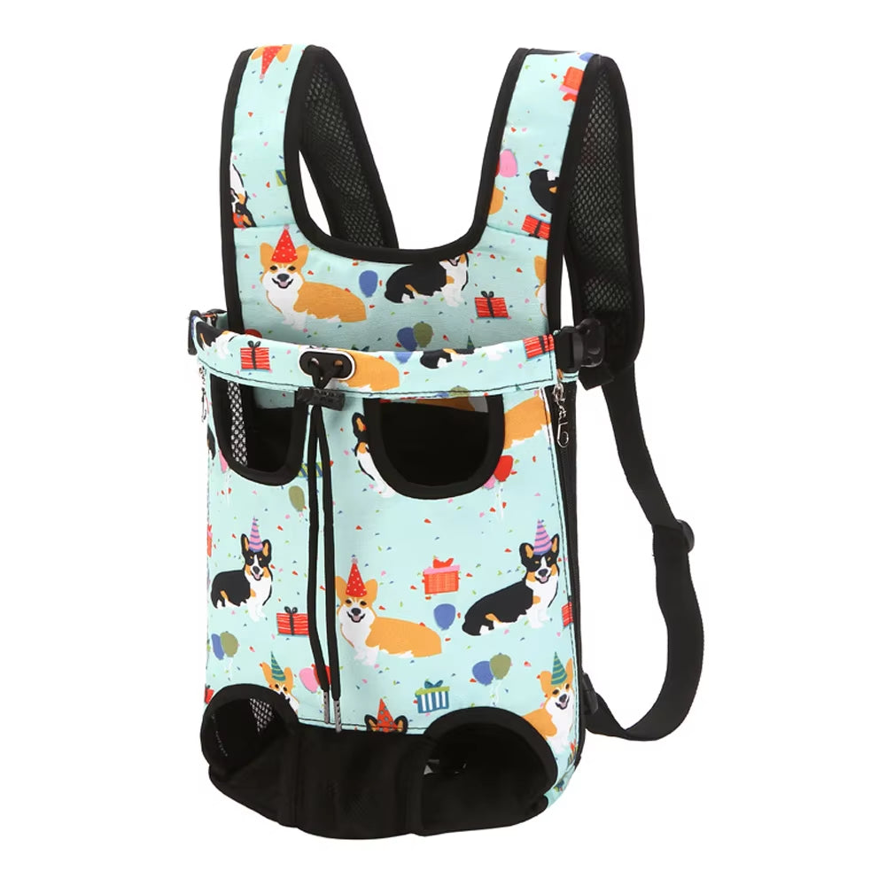 Versatile Adjustable Cat & Dog Carrier Backpack - Perfect for Outdoor Travel, Camping, and Hiking!