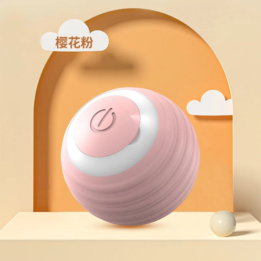 Smart Interactive Rolling Cat Ball - Automatic Electronic Toy for Indoor Fun