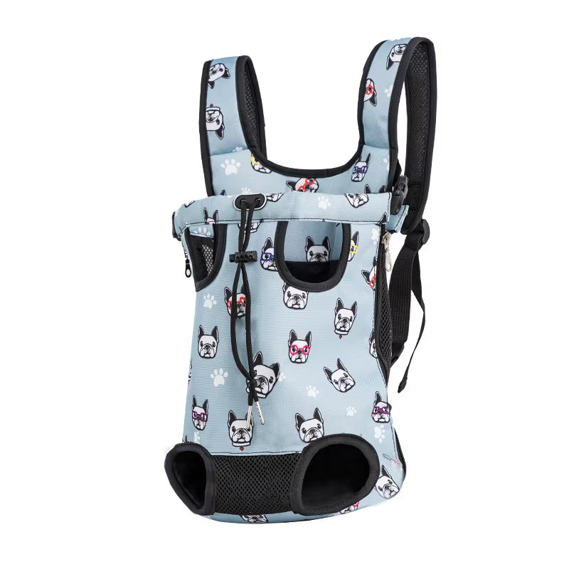 Versatile Adjustable Cat & Dog Carrier Backpack - Perfect for Outdoor Travel, Camping, and Hiking!