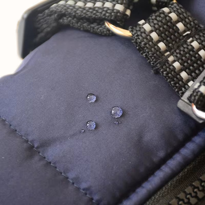 Cozy Waterproof Fleece Jacket for Small Dogs - Warm Pet Coat with Harness for Chihuahuas & Puppies