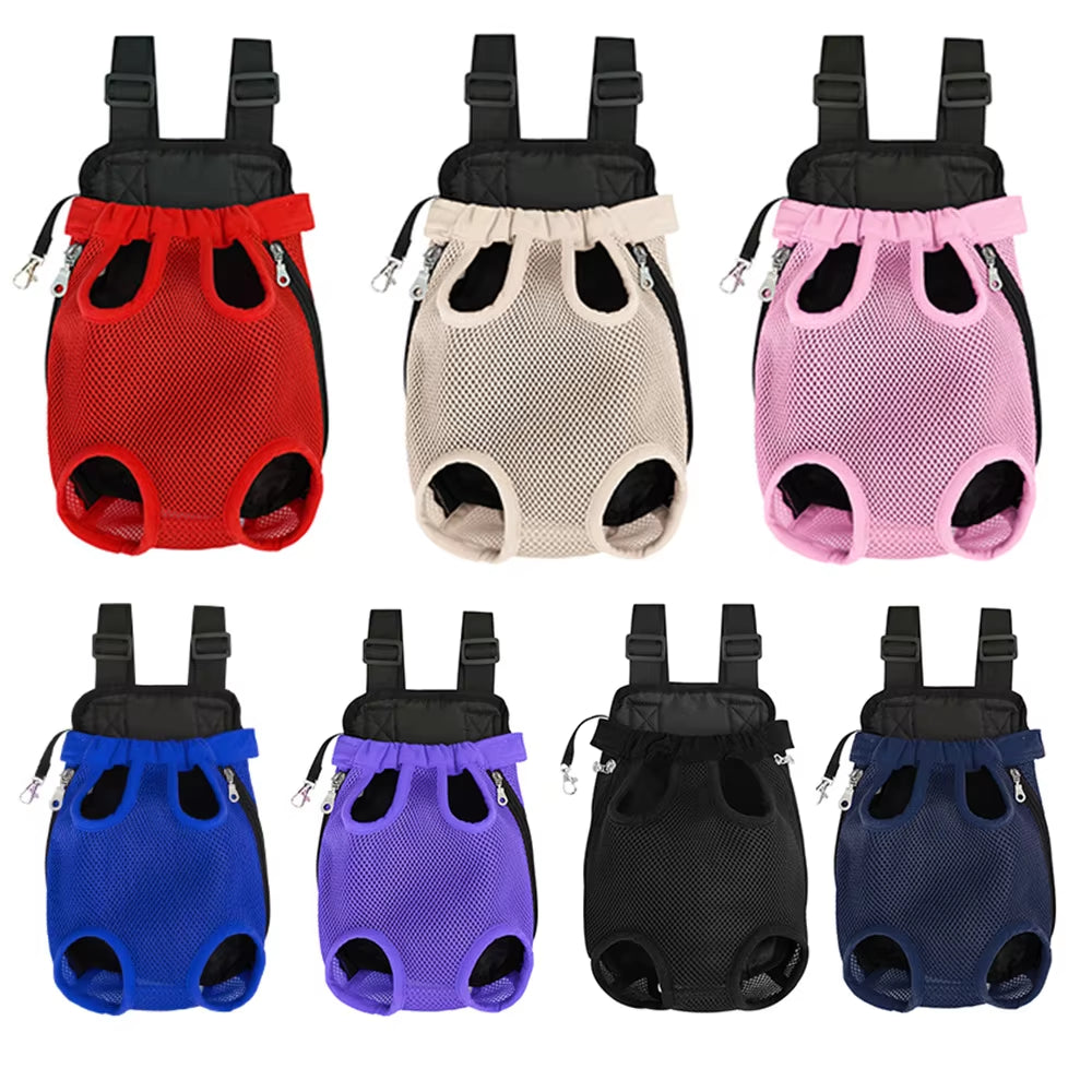 Versatile Adjustable Cat & Dog Carrier Backpack - Perfect for Outdoor Travel, Camping, and Hiking!