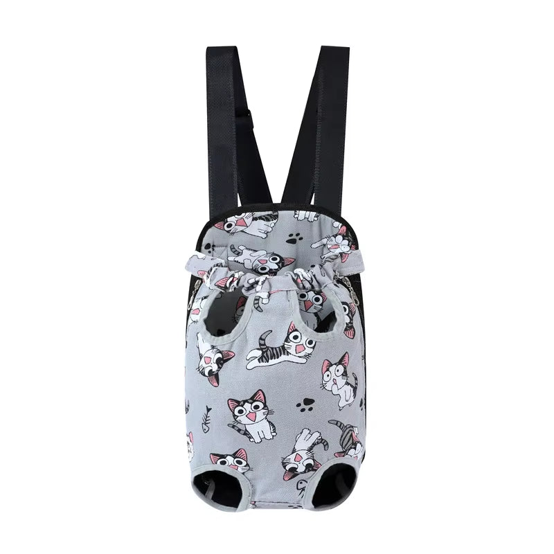 Versatile Adjustable Cat & Dog Carrier Backpack - Perfect for Outdoor Travel, Camping, and Hiking!