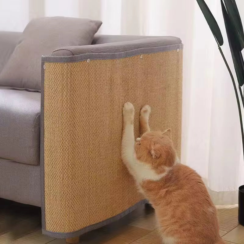 Ultimate Cat Scratch Sofa Protector - Durable Scratch Board & Paw Sharpening Mat for Happy Cats