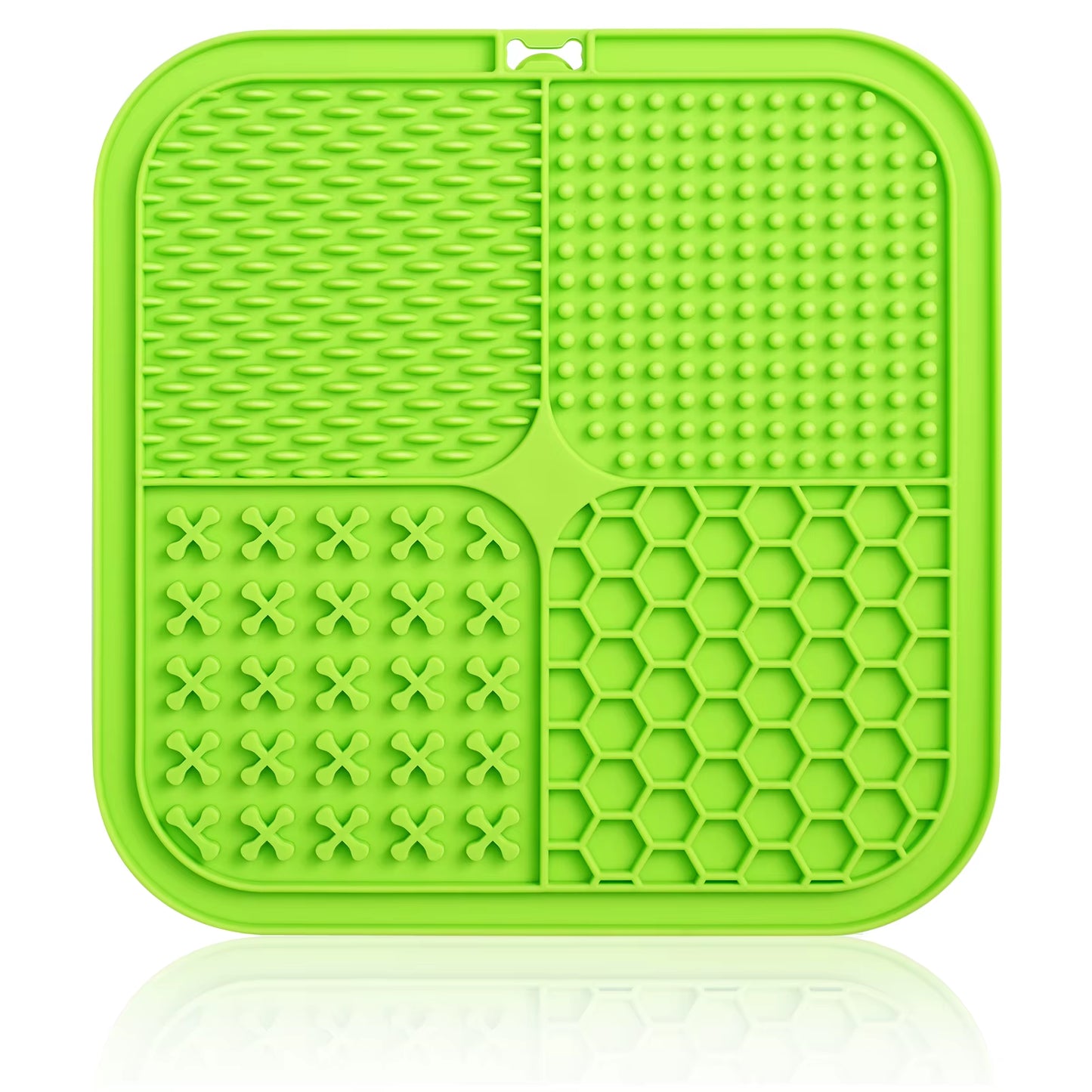 Suction Cup Dog Lick Mat - Anxiety Relief & Slow Feeder for Dogs and Cats - Perfect for Food, Yogurt, and Peanut Butter